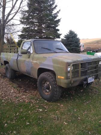 1984 Chevy D30 Mud Truck for Sale - (MN)